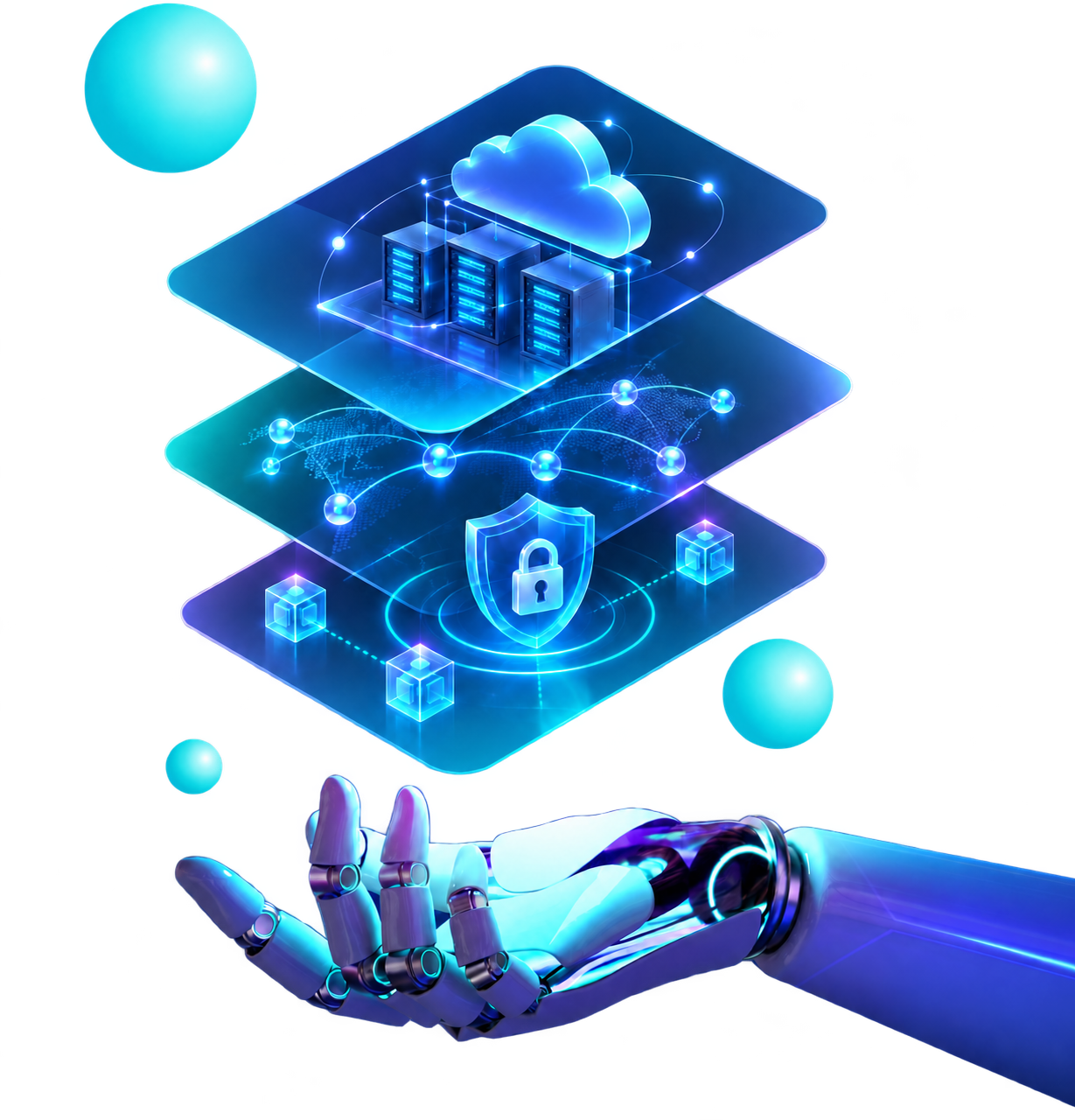 Connected cloud, network and security services